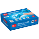 Перчатки нитриловые "OfficeClean", XL - размер, без напыления, голубые, 50 пар в упаковке