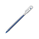 Ручка гелевая "Hatber Pin", 0,5мм, синяя, прозрачный корпус