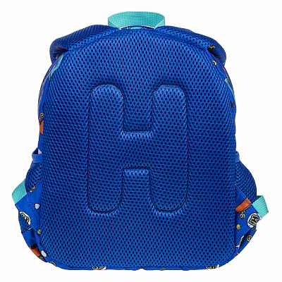 Рюкзак "Hatber", 27х23х11см, полиэстер, 1 отделение, 3 кармана, светоотражающие элементы, серия "Kids - Дино"