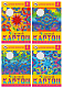 Набор цветного картона "BG", 5л, А4, голографический, в папке, серия "Радужные переливы"