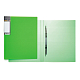 Папка пластиковая "Hatber HD", А4, 700мкм, корешок 17мм, пружинный скоросшиватель, серия "Diamond Neon - Зелёная"
