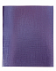 Тетрадь "Hatber", 96л, А5, клетка, обложка бумвинил, на скобе, серия "Metallic - Фиолетовая"